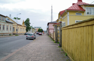 street in the town