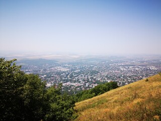panorama of the pyatigorsk mountains
