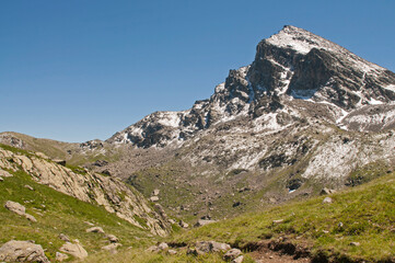 Landscape near Monviso, Italy.