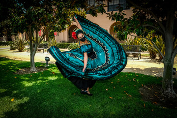 Ballet Folklorico Covid Style Masked