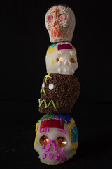 Traditional Sugar / Amaranth candy Mexican skull