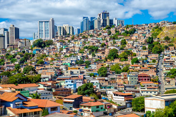 Belo Horizonte , Brazil. From the eye of a traveler, one of the poorest regions of the city, Villa Antena.