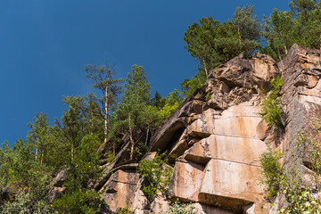 Rock Iconostasis. Turochak, Altai, Russia