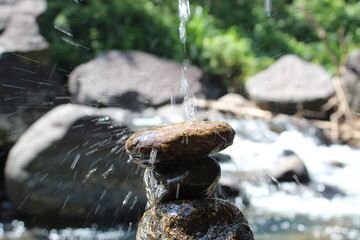 Obraz premium waterfall in the park