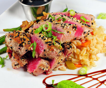 Seared Tuna Steak 