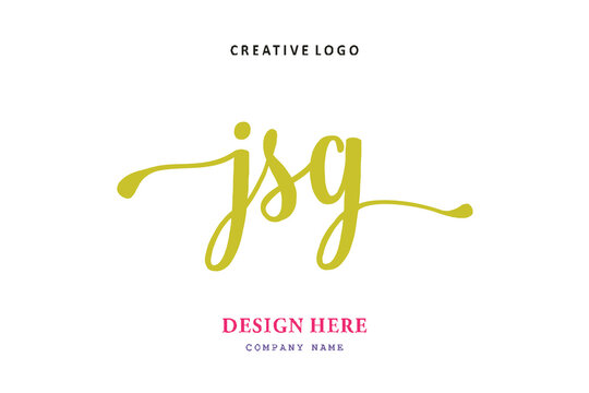 JSG lettering logo is simple, easy to understand and authoritative