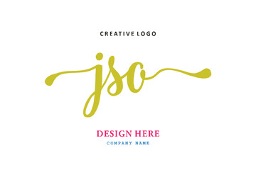 JSO lettering logo is simple, easy to understand and authoritative