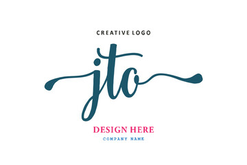 JTO lettering logo is simple, easy to understand and authoritative