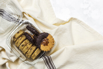 Homemade Cinnamon Chocolate Gingerbread Cookies