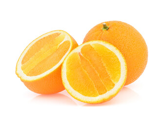orange isolated on white background