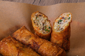 Vietnam cuisine - nem roll with chicken