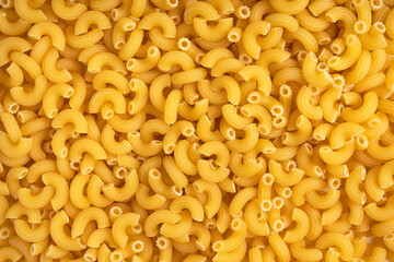 Pasta or macaroni background. macaroni texture