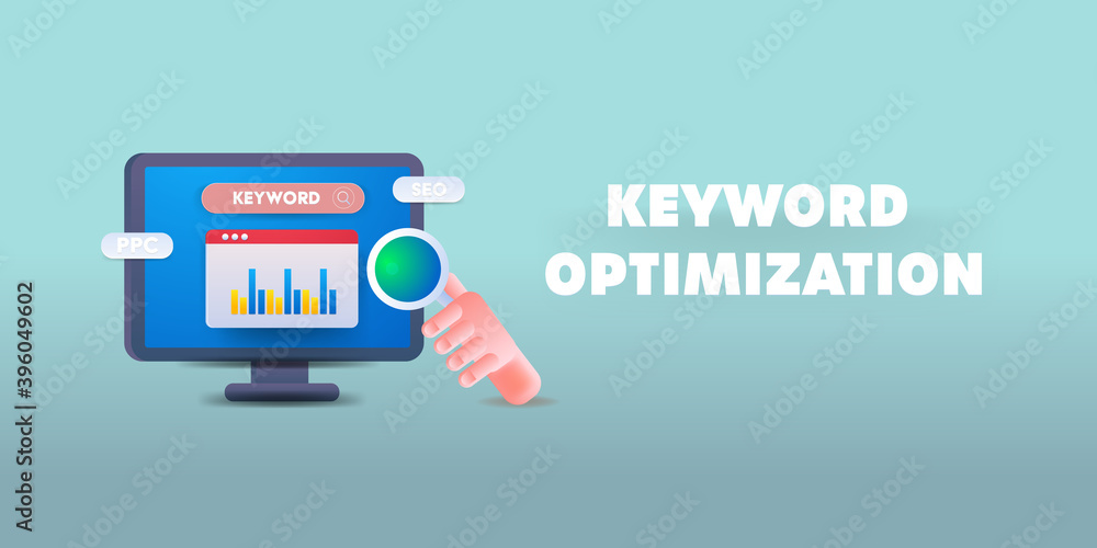 Poster keyword optimization, seo keyword, keyword data analysis, keyword search for online digital business