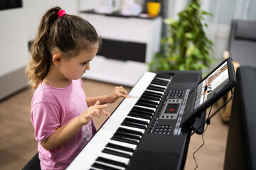 Music Piano Internet Class At Home