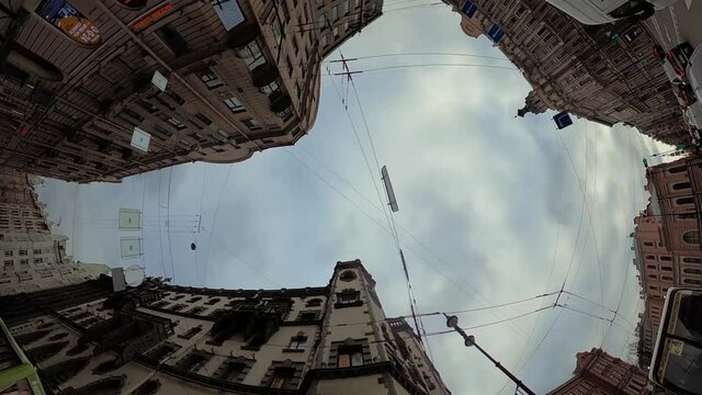 Distorted City Perspective, Sank Petersburg