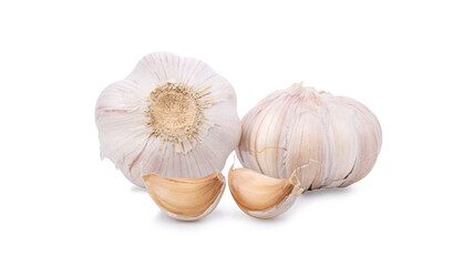 Garlic Isolated on white background