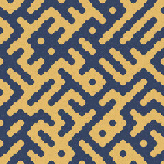 Abstract Geometric Pattern generative computational art illustration