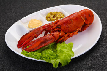 Luxury Lobster with sauce