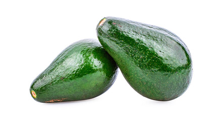 Avocado isolated on a white background