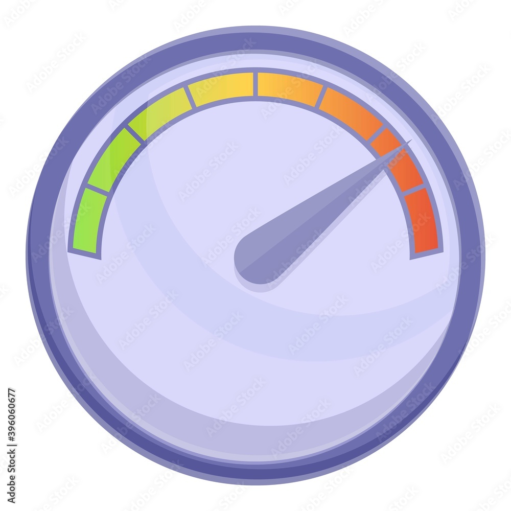 Poster internet speed icon. cartoon of internet speed vector icon for web design isolated on white backgrou