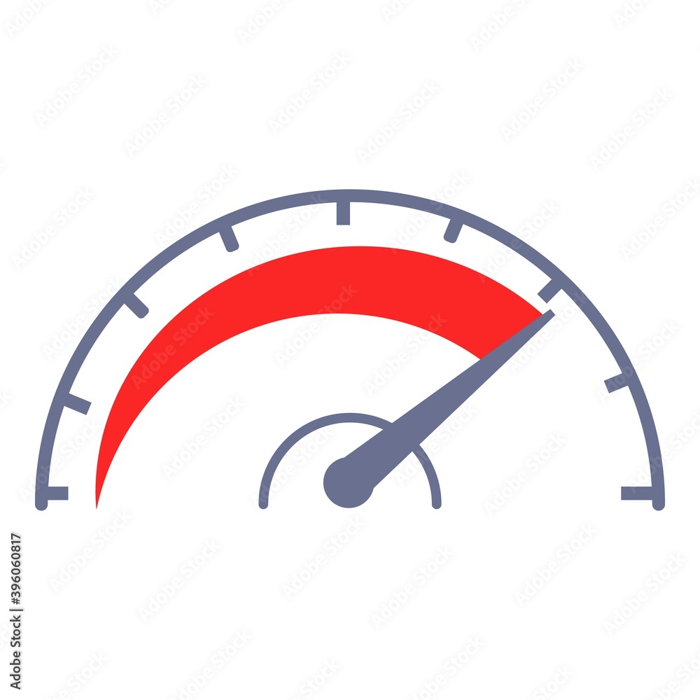 Poster internet speed technology icon. cartoon of internet speed technology vector icon for web design isol