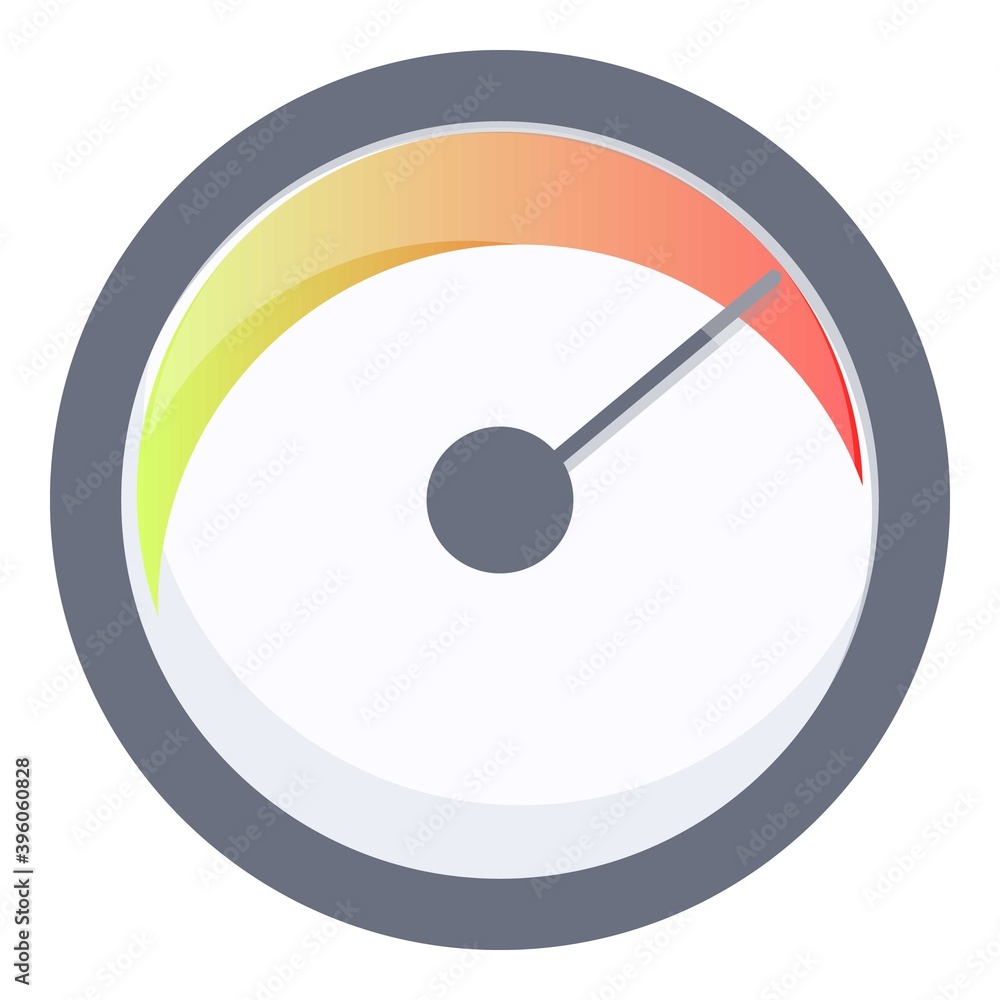 Poster internet speed performance icon. cartoon of internet speed performance vector icon for web design is