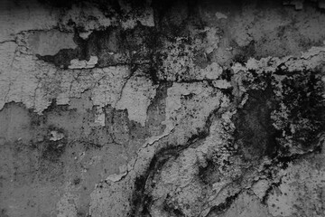   The shadow of the old cement wall surface with cracks  ,  texture ,    backgrounds for design       
