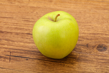 Ripe and sweet green apple