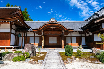 Fototapeta premium 岐阜県多治見市 永保寺 大玄関