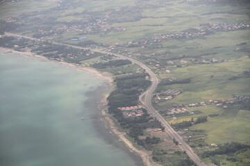 aerial view