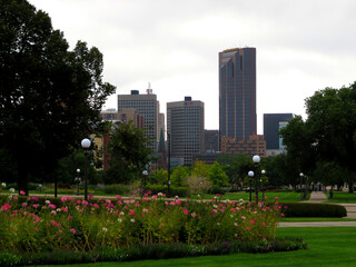 Panorama of St. Paul. St. Paul, Minnesota, USA.