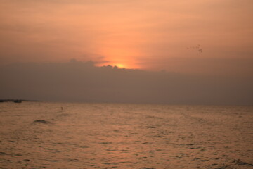 Obraz premium sunset on the sea