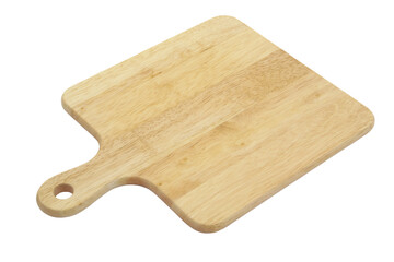 Wooden cutting board isolated	