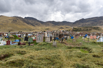 cimetière Péruvien traditionnel