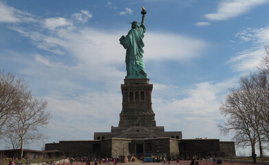 Fototapeta premium Statue of liberty in New York, USA