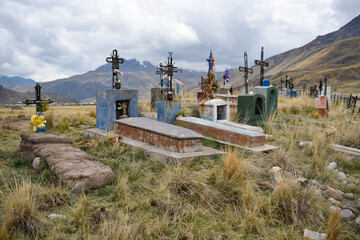 cimetière Péruvien traditionnel