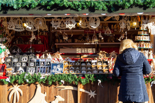 Person At The Christmas Market - Bolzano