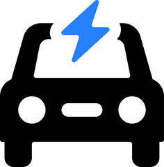 car charge icon. car service icon vector