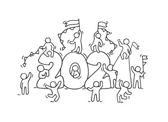 2021 Happy New Year background.