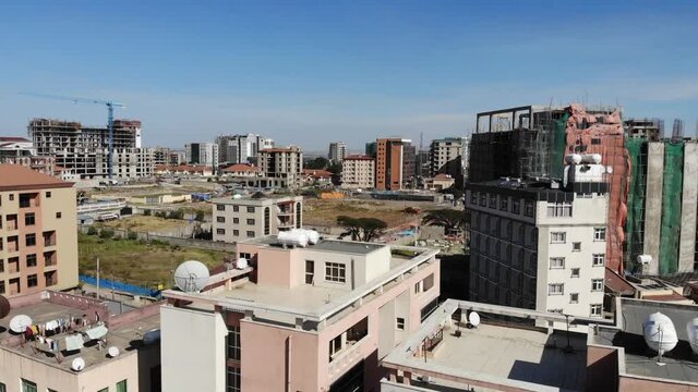 Addis Abab Drone shot