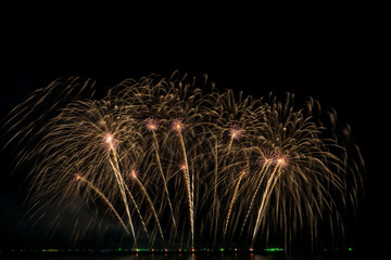 Pattaya Fireworks Festival 2020, Thailand.