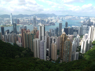 Fototapeta na wymiar Skyline Hong Kong