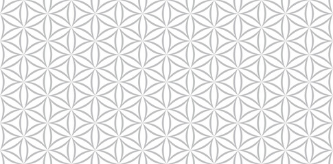 Seamless pattern, Geometric hemp-leaf pattern, Vector background, Japan style,