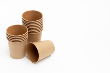 Coffee delivery concept, hot coffee to home or office