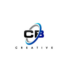 CB Letter Initial Logo Design Template Vector Illustration