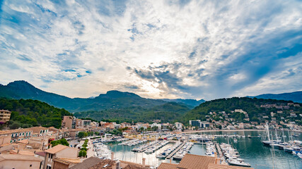 Obraz premium Port de Soller mallorca spain