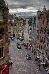 Street in Edinburghs Old Town