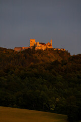 Fototapeta premium Cachtice ruins in West Slovakia