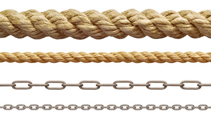 string rope chain metal link steel cord cable line