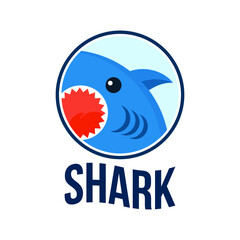 Shark logo icon symbol design template